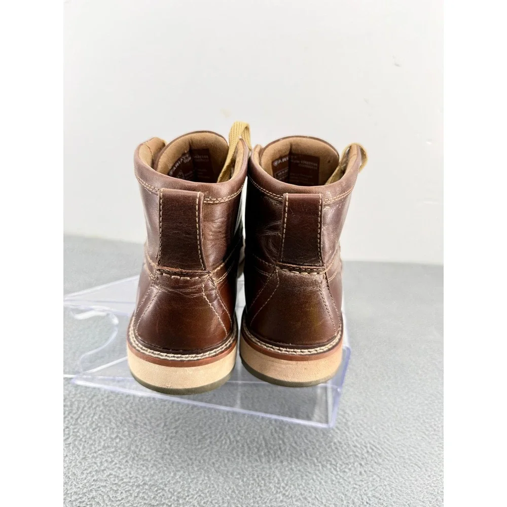 Ariat Men's 9.5D Brown Leather Chukka Moc Toe Lace Up Boots Work Style 10025144